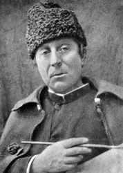 Paul Gauguin, pintor postimpresionista francés, 1888