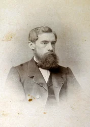 Pavel Tretyakov, mecenas de arte ruso, coleccionista y fundador de galería, 1865
