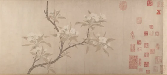 Flores de peral, ca. 1280