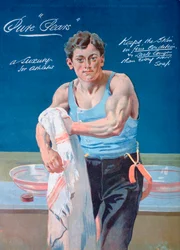 Anuncio de jabón Pears, 1900