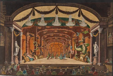 Imagen de peep show, ca 1770