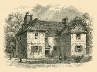 Casa de Penn, Segunda Calle, Filadelfia, c. 1687-1689, 1890