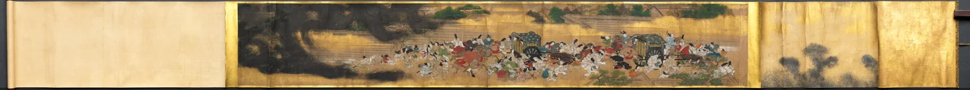 Gente huyendo de un incendio, 1615-1868