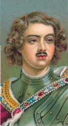 Pedro I, el Grande 1672-1725, Zar de Rusia, 1924