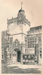 Peverey, Shropshire, Sir Aston Webb. P.R.A. Arquitecto, c1919