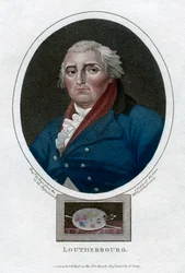Philip James de Loutherbourg, pintor francés, 1814