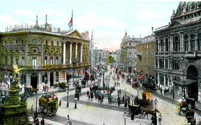 Piccadilly Circus, Londres, siglo XX