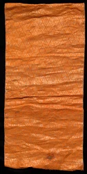 Pieza de un turbante Pugri, 1800s