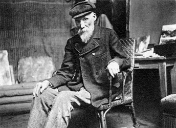 Pierre-Auguste Renoir, artista francés, 1917