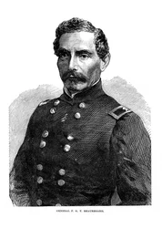 Pierre Gustave Toutant de Beauregard, soldado estadounidense, c1860s
