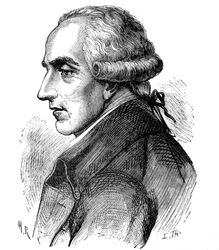 Pierre Simon Laplace, matemático y astrónomo francés, 1881