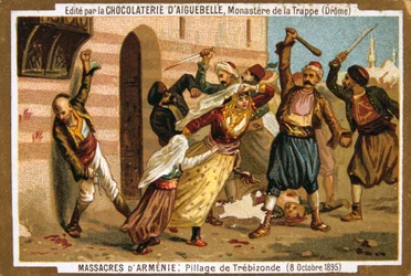 Saqueo de Trebisonda, 8 de octubre de 1895