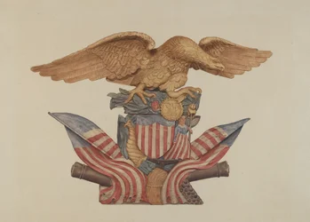 Águila de Adorno de Pino, 1935-1942