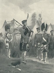 Gaitero, 93º Highlanders de Sutherland, siglo XIX