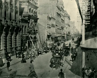Calle Pitt, Sídney, 1901