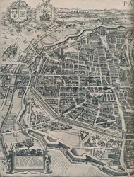 Plano de París, c1630 1915