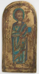 Placa de San Simón, alemán, siglo XII