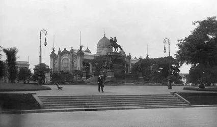 Plaza San Martín, Buenos Aires, Argentina, principios del siglo XX