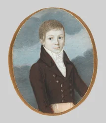 Retrato de Baltazár Szirmay en la infancia