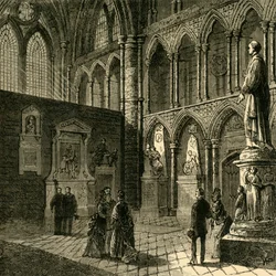 Rincón de los Poetas, Abadía de Westminster, 1881