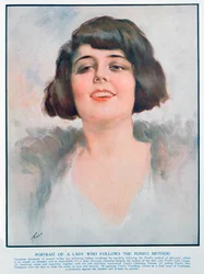 Anuncio de Ponds Cream, 1928