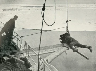 Cinematógrafos de Ponting El arco del Terra Nova, c.1910-1913