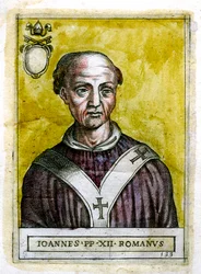 Papa Juan XII c937-964, siglo XIX