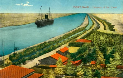 Port-Said - Entrada del canal