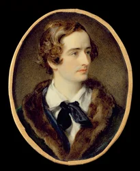 Retrato en miniatura de John Keats (detalle)