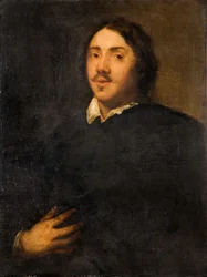 Retrato de un caballero de negro, 1700.