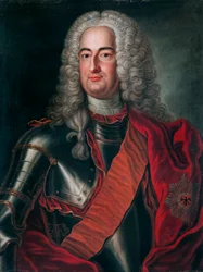 Retrato de Albert Wolfgang, Conde de Schaumburg-Lippe (1699-1748)