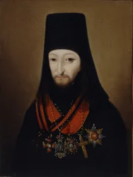 Retrato del Arzobispo Joseph Conde Argutinsky-Dolgoruky 1743-1801, década de 1840