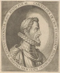 Retrato de Charles III de Croÿ, 1600s
