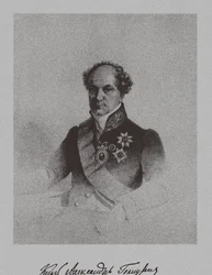 Retrato del Conde Alexander Nikolayevich Golitsyn 1773-1844, c. 1840