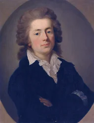 Retrato del conde Jan Nepomucen Potocki 1761-1815, 1790