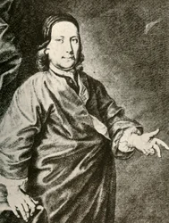 Retrato del Conde Zinzendorf con una túnica de predicador, c1740, 1937
