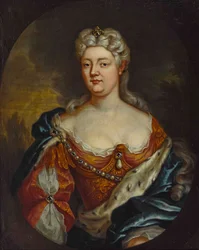 Retrato de la Condesa Carolina de Nassau-Saarbrücken 1704-1774, c. 1725