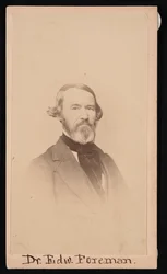 Retrato del Dr. Edward R. Foreman 1808-1885, antes de 1876