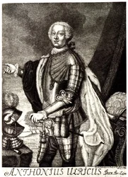 Retrato del Duque Anthony Ulrich de Brunswick 1714-1774