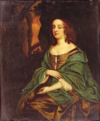 Retrato de Ehrengard Melusine von der Schulenburg 1667-1743, Duquesa de Kendal, Principios del Siglo XIX