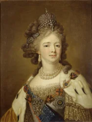 Retrato de la Emperatriz María Fyodorovna