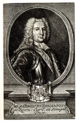 Retrato de Ernst Johann von Biron 1690-1772, Duque de Curlandia y Semigalia y regente del Imperio Ruso