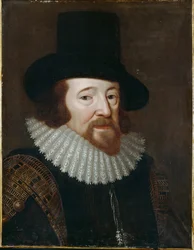 Retrato de Francis Bacon 1561-1626, c. 1622