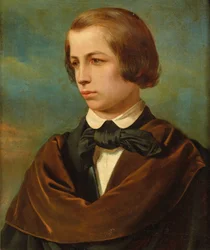 Retrato de Franz Liszt 1811-1886, c. 1830