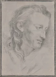 Retrato de Friedrich von Schiller 1759-1805, finales del siglo XVIII