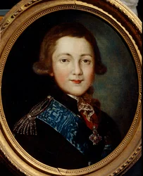 Retrato del Gran Duque Alejandro Pavlovich de Rusia