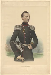 Retrato del Gran Duque Nikolai Nikolayevich de Rusia 18311891, 1860