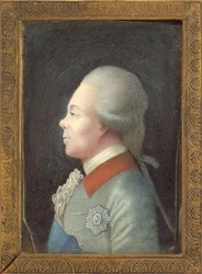 Retrato del Gran Duque Pavel Petrovich 1754-1801, 1780s