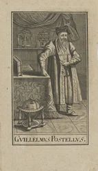 Retrato de Guillaume Postel 1510-1581, antes de 1740