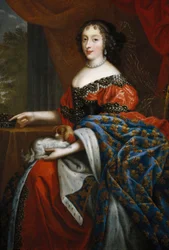 Retrato de Henriette Anne Stuart, pintura anónima